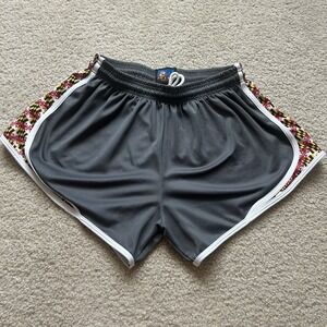 Fit 2 Win F2W Made In USA Running Scout Shorts W/ Maryland Flag Trim Size M Gym